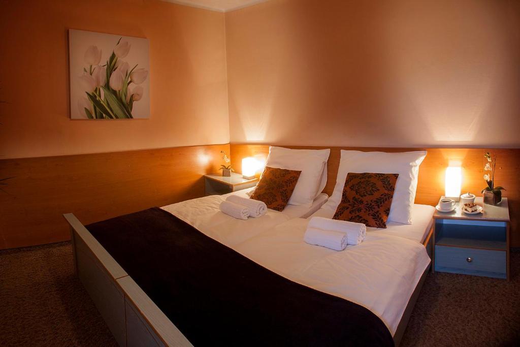 Hotel Wyzsza Brama Centrum Cieszyn  Szoba fotó